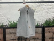 Carhartt WIP Lux Vest - Grey Heather/Grey, Size: M, RRP: £100