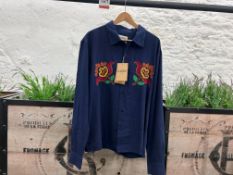 Kardo Chintan LS Shirt - Indigo, Size: XL, RRP: £210