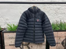 Fjallraven Pack Down Hoodie - Black, Size: S, RRP: £300