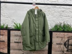 Kestin Gullane Parka - Military Green, Size: L, RRP: £549