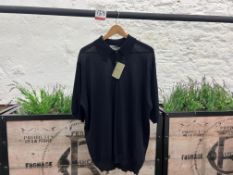John Smedley Cisis Shirt - Navy, Size: XXL, RRP: £155