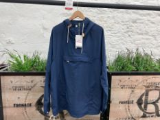 Battenwear Packable Anorak - Navy, Size: XXL, RRP: £260