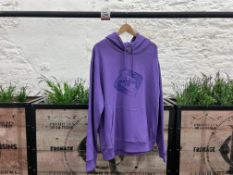 Piilgrim Hands Hoodie - Purple, Size: L, RRP: £85