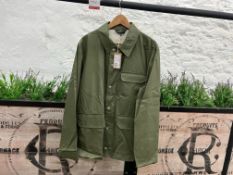 A.P.C. Guilhem Jacket - Khaki, Size: XXL, RRP: £390