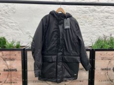 Rains Unisex Alpine Nylon Parka - Black, Size: M, RRP: £529