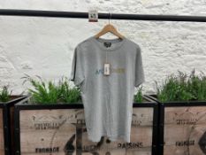 A.P.C. Viktor T-Shirt - Grey Marl, Size: S, RRP: £75