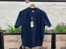 Universal Works Road Shirt - Navy, Size: S, RRP: £159