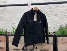 Carhartt WIP Women Irving Coat - Black, Size: XS, RRP: £180