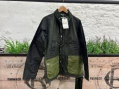 Barbour Beacon Summer Bedale Wax Jacket - Patch, Size: M, RRP: £219, Some Signs of Water Damage