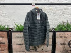 Fjallraven Expedition Pack Down Hoodie - Basalt, Size: XL, RRP: £300