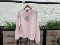 A.P.C. Paolo Sweatshirt - Rose, Size: S, RRP: £195