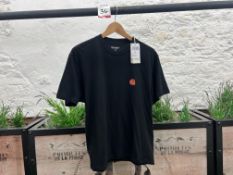 Carhartt WIP Women Putty T-Shirt - Black, Size: M, RRP: £40