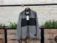 Rains Fleece Jacket - Heather Grey, Size: XS/S, RRP: £95
