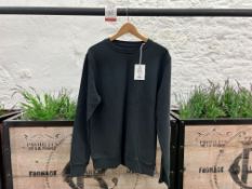 Left Hand Core Crew Sweatshirt - Black, Size: M, RRP: £175