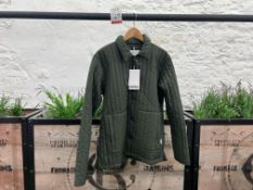 Rains Liner Shirt Jacket - Green, Size: M, RRP: £95