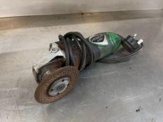 Hitachi G12SR3 Corded Angle Grinder, 4.5". This Lot is STRICTLY to be Collected Thursday 23 November