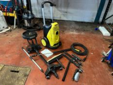 Karcher Xpert HD 7125 Pressure Washer, Complete With; Under Chassis Attachment, Lance, Brush etc..