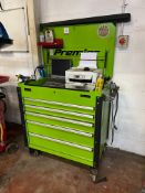 Seale Premier 5-Drawer Steel Mobile Tool Chest/Trolley Complete With Contents, This Lot is