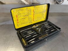 Hanson Tap & Die Set, 41 Piece, Complete With Case. This Lot is STRICTLY to be Collected Thursday 23
