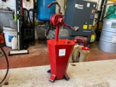 Steel Oil Pump. This Lot is STRICTLY to be Collected Thursday 23 November 2023, Location: Units 4&5,