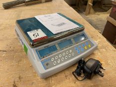 AE ADAM CBC Series 6031 Digital Display Weighing Scales Complete With Power Supply, Lot Location;