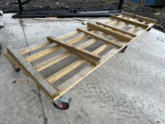 Timber Skate/Trolley, Lot Location; Eardisland, Leominster, Collection Strictly By Appointment