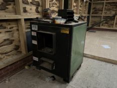 Talbott 175 Hand Fed Wood Burning Heater, Ducting Not Included, Oven Door Requires Reattaching,