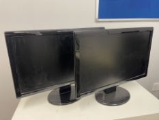 2no. Benq GL2250-T 22" LCD Computer Monitors, Lot Location; Eardisland, Leominster, Collection