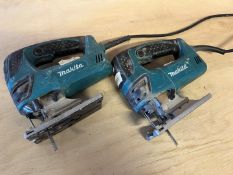 2no. Makita 4350CT Jig Saws, 240V, Lot Location; Eardisland, Leominster, Collection Strictly By