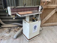 JET OES80CS-150E Edge Sander, 230v, Lot Location; Eardisland, Leominster, Collection Strictly By