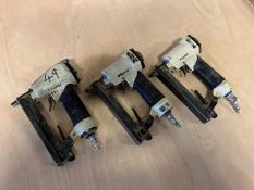 3no. Axminster Pneumatic Staplers, Lot Location; Eardisland, Leominster, Collection Strictly By