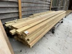 71no. Lengths of Untreated Timber, 4825mm Long, 95 x 45mm, Lot Location; Eardisland, Leominster,