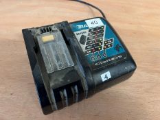 Makita DC18RC Battery Charger, Lot Location; Eardisland, Leominster, Collection Strictly By