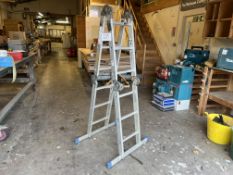 14-Tread Multipurpose Ladder , Lot Location; Eardisland, Leominster, Collection Strictly By