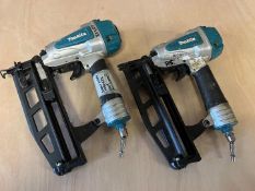 2no. Makita Pneumatic Nail Guns, Lot Location; Eardisland, Leominster, Collection Strictly By