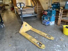 Pallet Truck, 2500KG Capacity, Lot Location; Eardisland, Leominster, Collection Strictly By