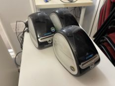 3no. Dymo Label Printers as Lotted Please Note: 1no. Power Supply Not Present, Lot Location;