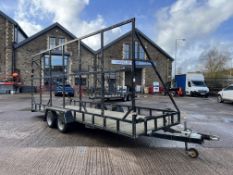 CLH Trailers Limited 19.8x6.8 CRT Glass Frame Twin Axle Trailer, Bed Size 6100 x 1900mm, Frame
