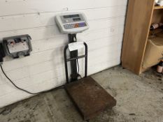 Free Standing Weighting Scales as Lotted, Please N