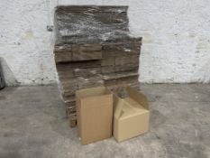 Quantity of Various Size Cardboard Boxes to Pallet, 400 x 220 x 530mm & 370 x 470 x 430mm
