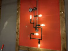 Industrial Style Wall Mounted Light, Please Note:
