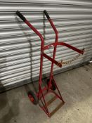 Metal Gas Bottle Trolley