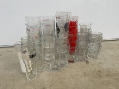 Quantity of Various Branded Pint & Half Pint Glass
