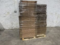 Quantity of Cardboard Boxes to Pallet, 390 x 200 x 620mm
