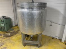 Stainless Steel Hot Liquor Tank Approx. 680 Litre