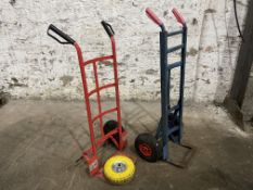 2no. Stack Trolleys, Please Note: Spares & Repairs