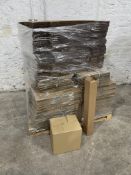 Quantity of Various Size Cardboard Boxes to Pallet, 310 x 230 x 320mm & 100 x 100 x 180mm