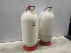2no. Chemical Containers as Lotted