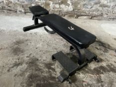 Adjustable Gym Bench with Chequered Plate