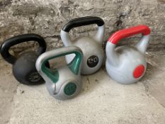 4no. Kettlebells Comprising; 1no. 20kg, 1no. 14kg, 1no. 32kg, 1no. 10kg